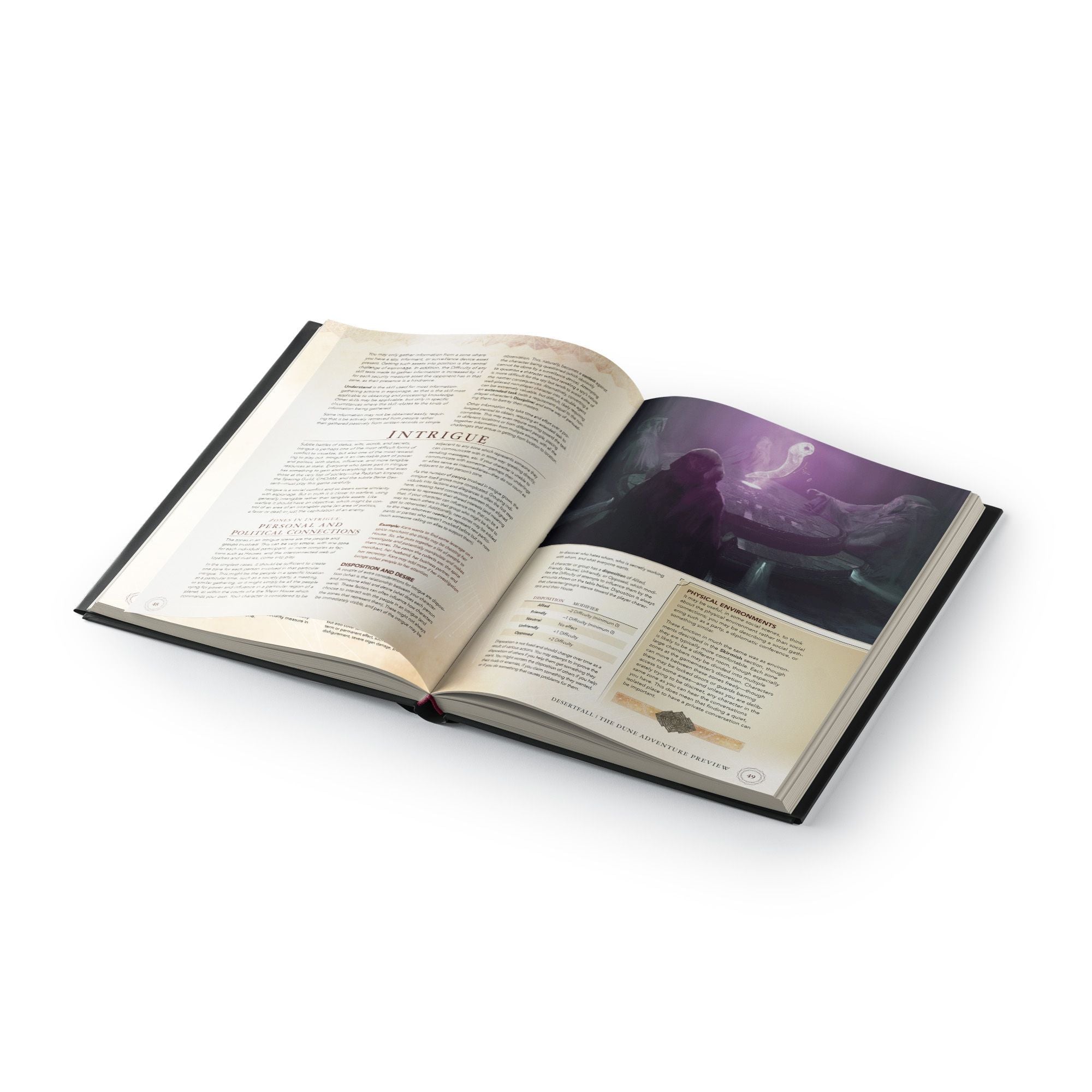 Modiphius Dune Adventures Imperium gioco di ruolo manuale base