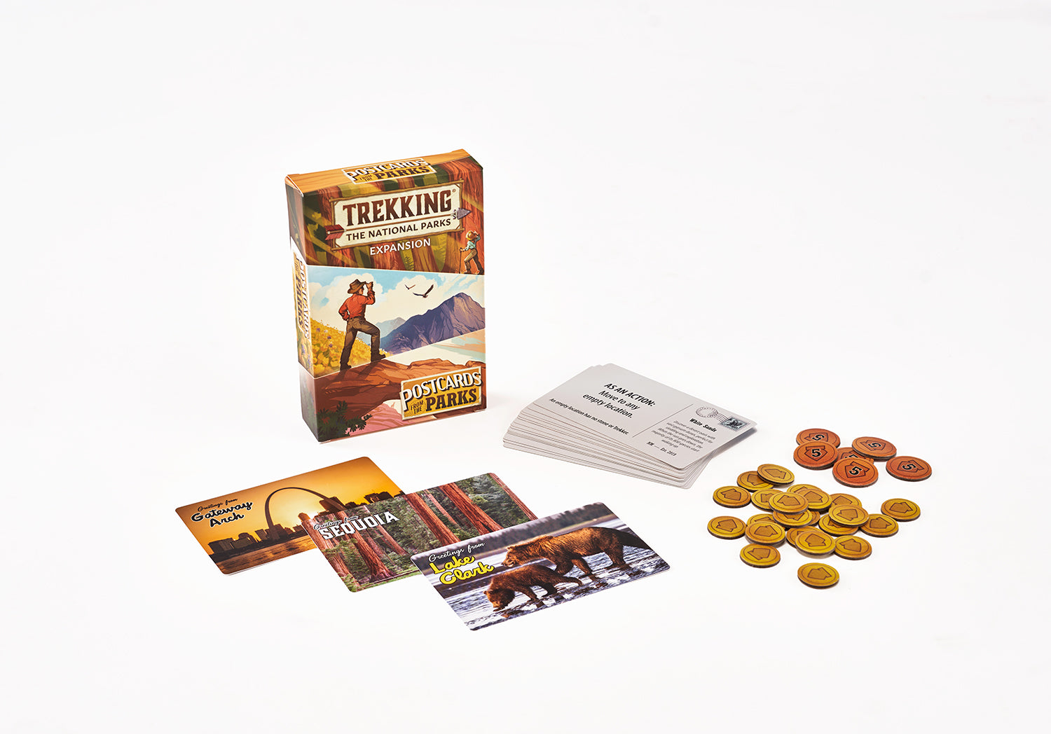 Underdog Trekking Postcards espansione gioco da tavolo