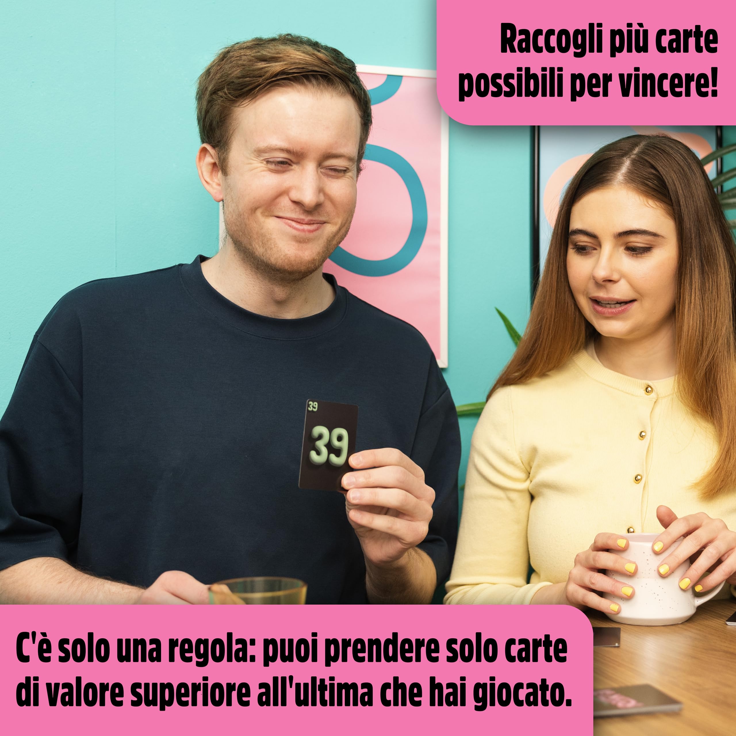 Asmodee Risk It Gioco di Carte Numeri 2-5 Giocatori
