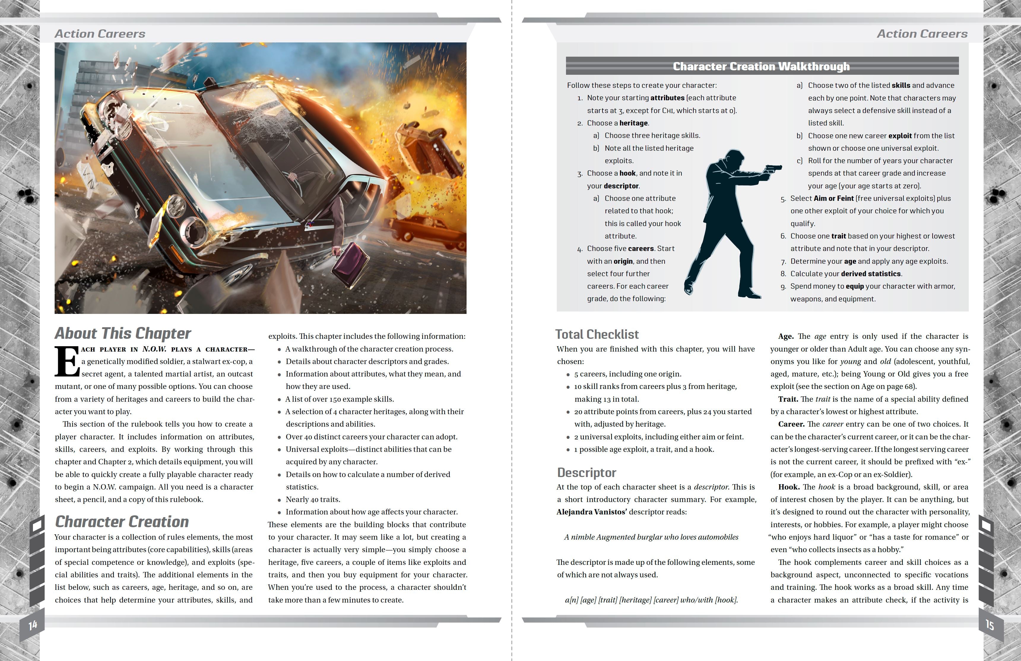 EN Publishing N.O.W. Gioco di Ruolo Azione Moderna