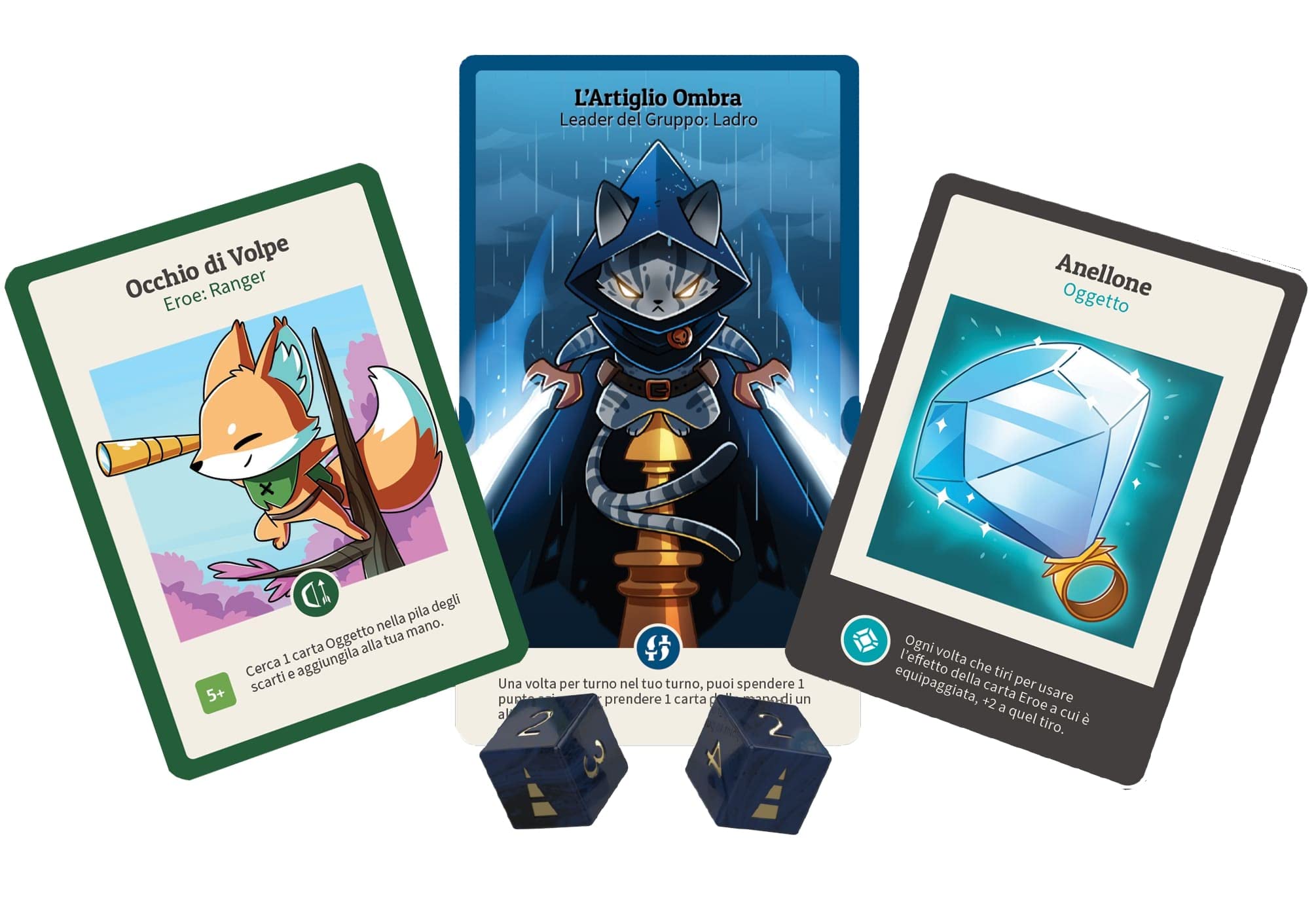 Asmodee Here to Slay gioco di carte base edizione italiana 2-6 giocatori