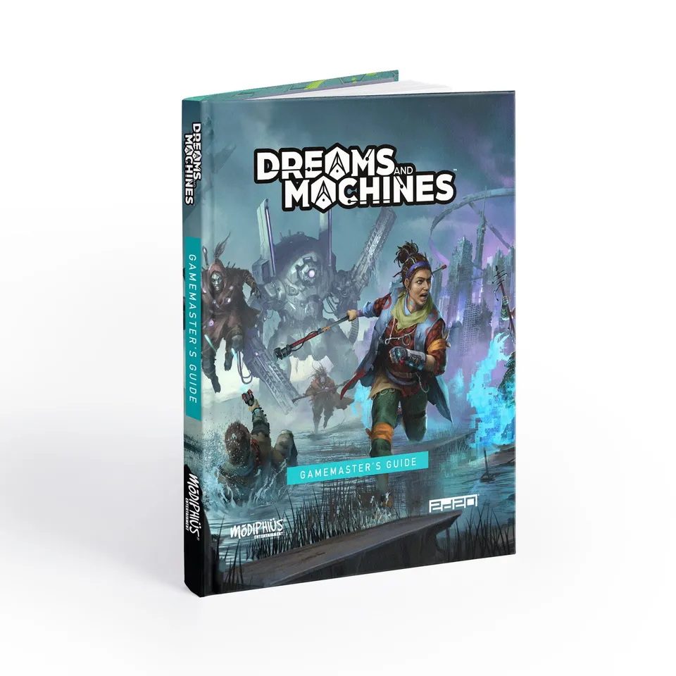 Modiphius Dreams and Machines Guida Master Manuale Evera Prime