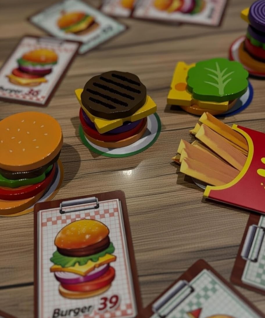 Asmodee Burger Master gioco da tavolo edizione italiana 2-6 giocatori