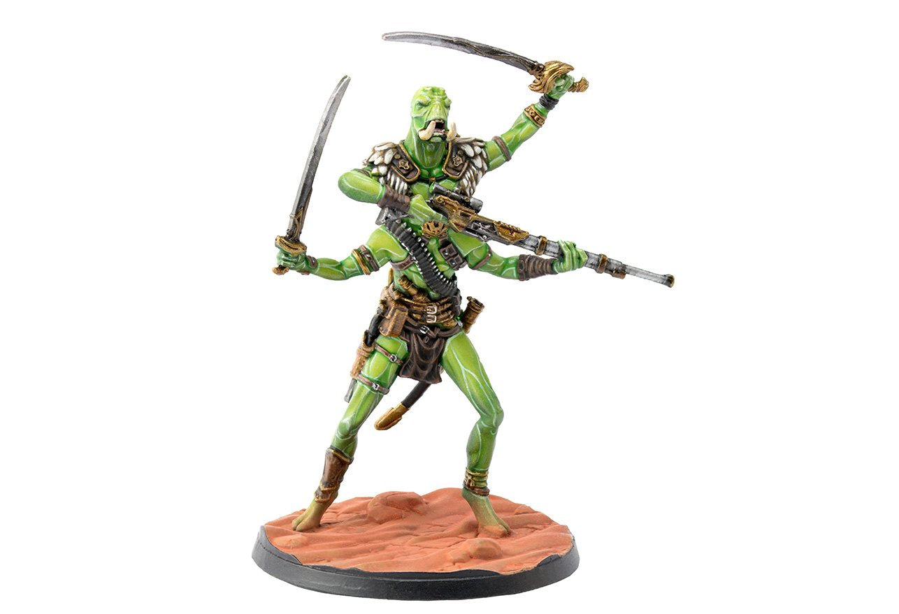 Modiphius John Carter Heroes of Barsoom miniature resina 32mm 4 pezzi