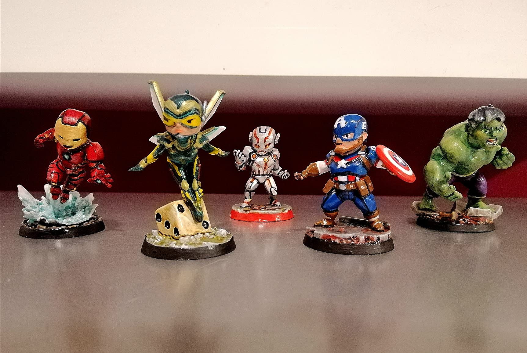Marvel United gioco base collaborativo miniature 1-4 giocatori ITA