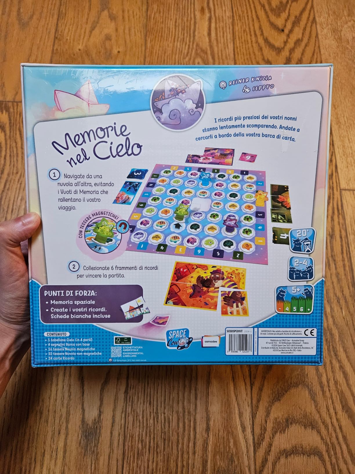 Asmodee Memorie nel Cielo gioco da tavolo 2-4 giocatori