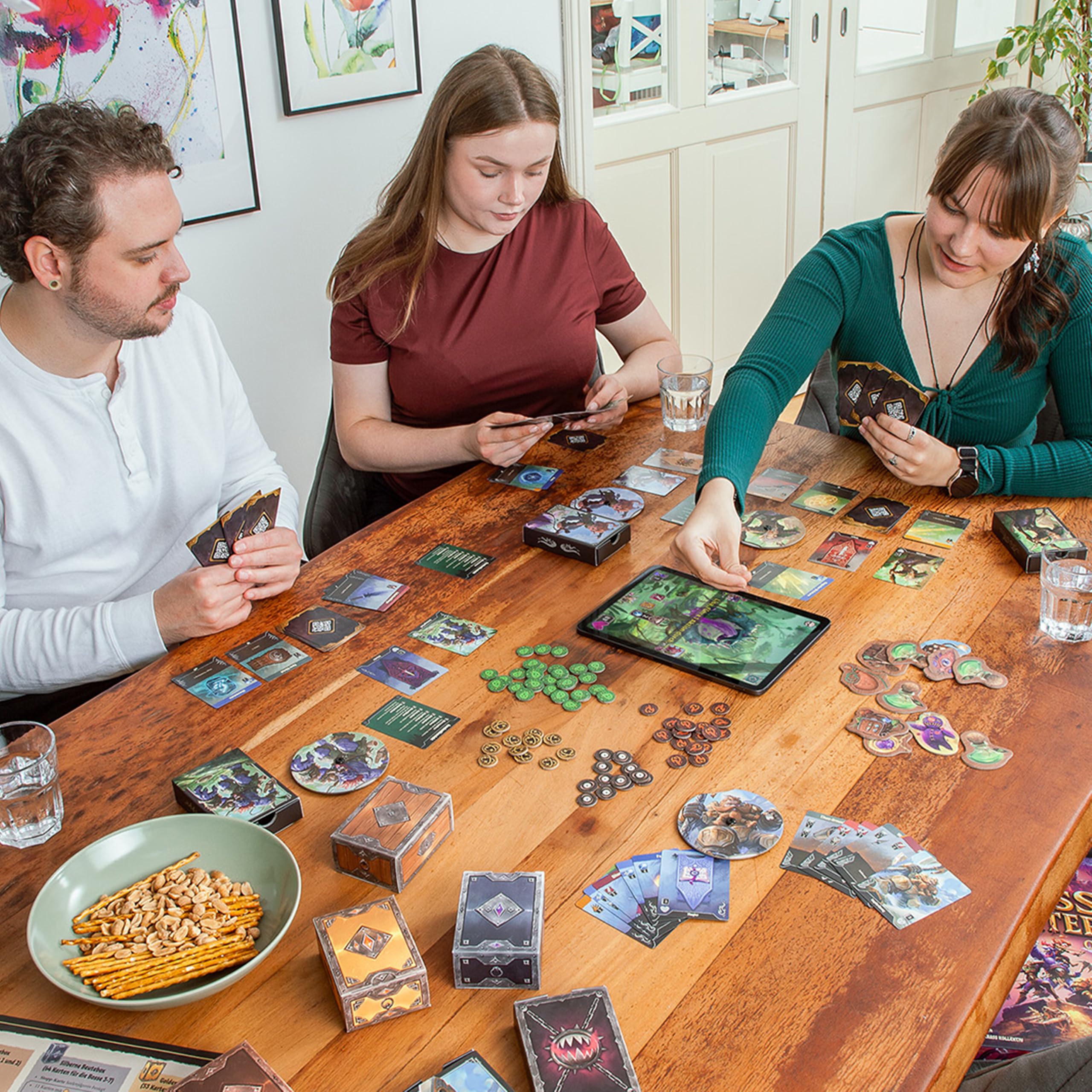 Asmodee Boss Fighter QR gioco da tavolo cooperativo ITA 10+