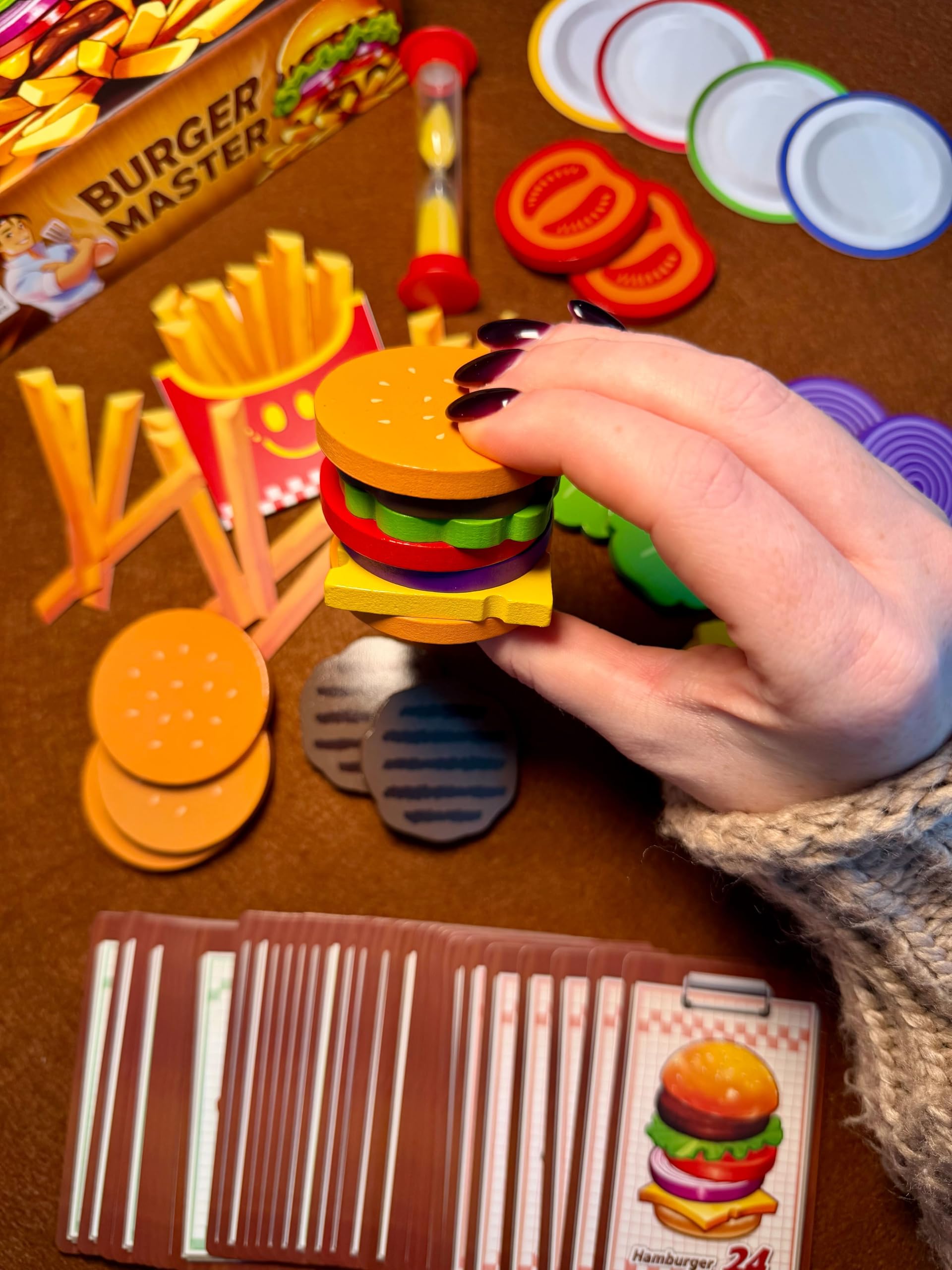 Asmodee Burger Master gioco da tavolo edizione italiana 2-6 giocatori
