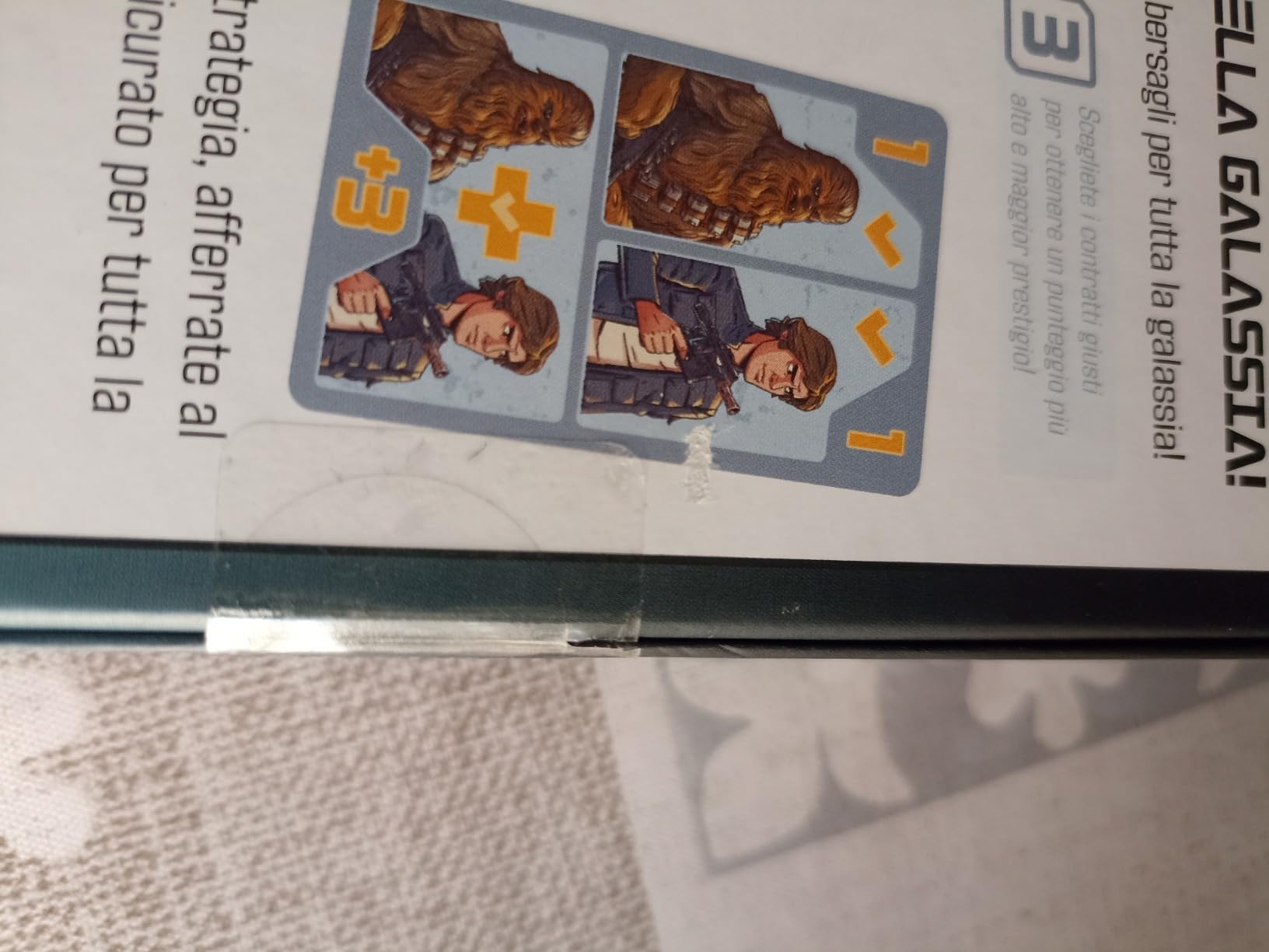 Asmodee Star Wars Bounty Hunters gioco carte 2-6 giocatori