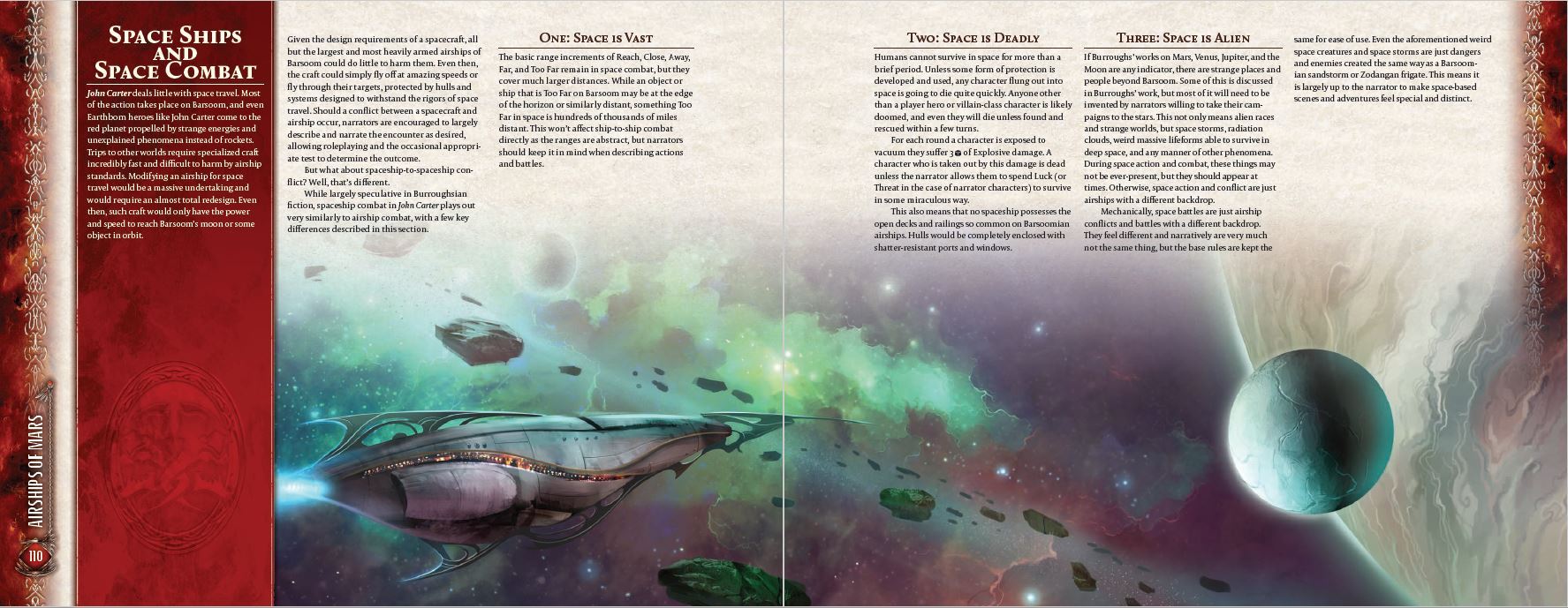 Modiphius John Carter Dotar Sojat Era manuale supplemento GDR