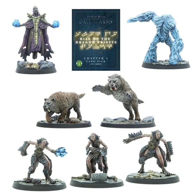 Modiphius Elder Scrolls Call to Arms Chapter 4 bundle miniature Beasts Monsters