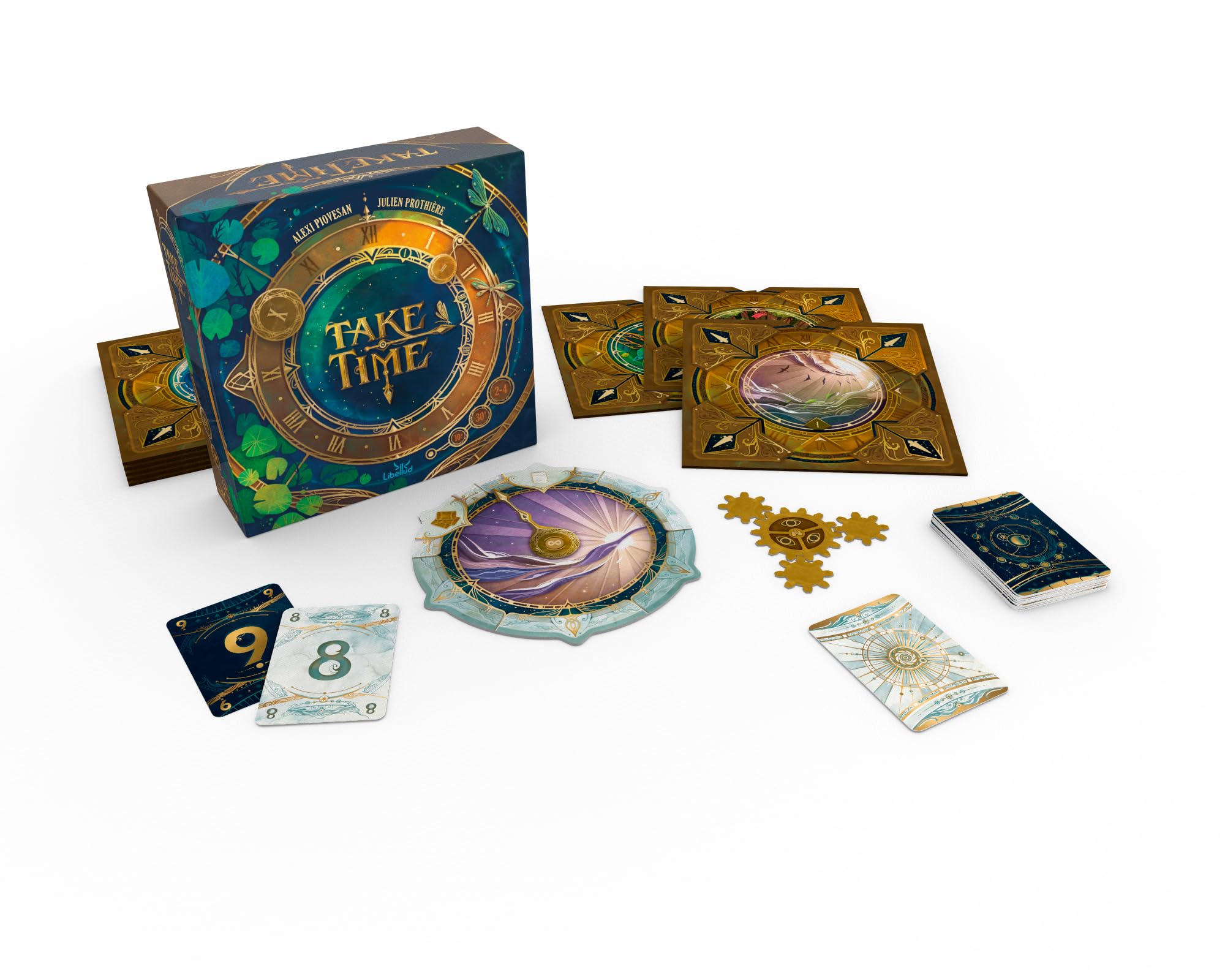 Asmodee Take Time Gioco Base gioco deduzione collaborativo orologi