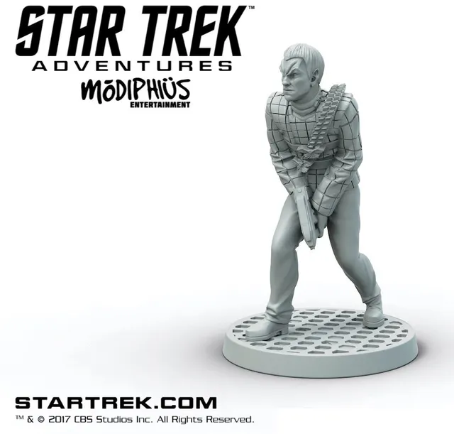 Modiphius Star Trek Adventures Centurione Romulano miniatura STL TNG