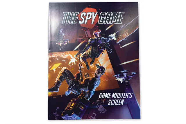 The Spy Game GM Screen schermo master + libretto spionaggio
