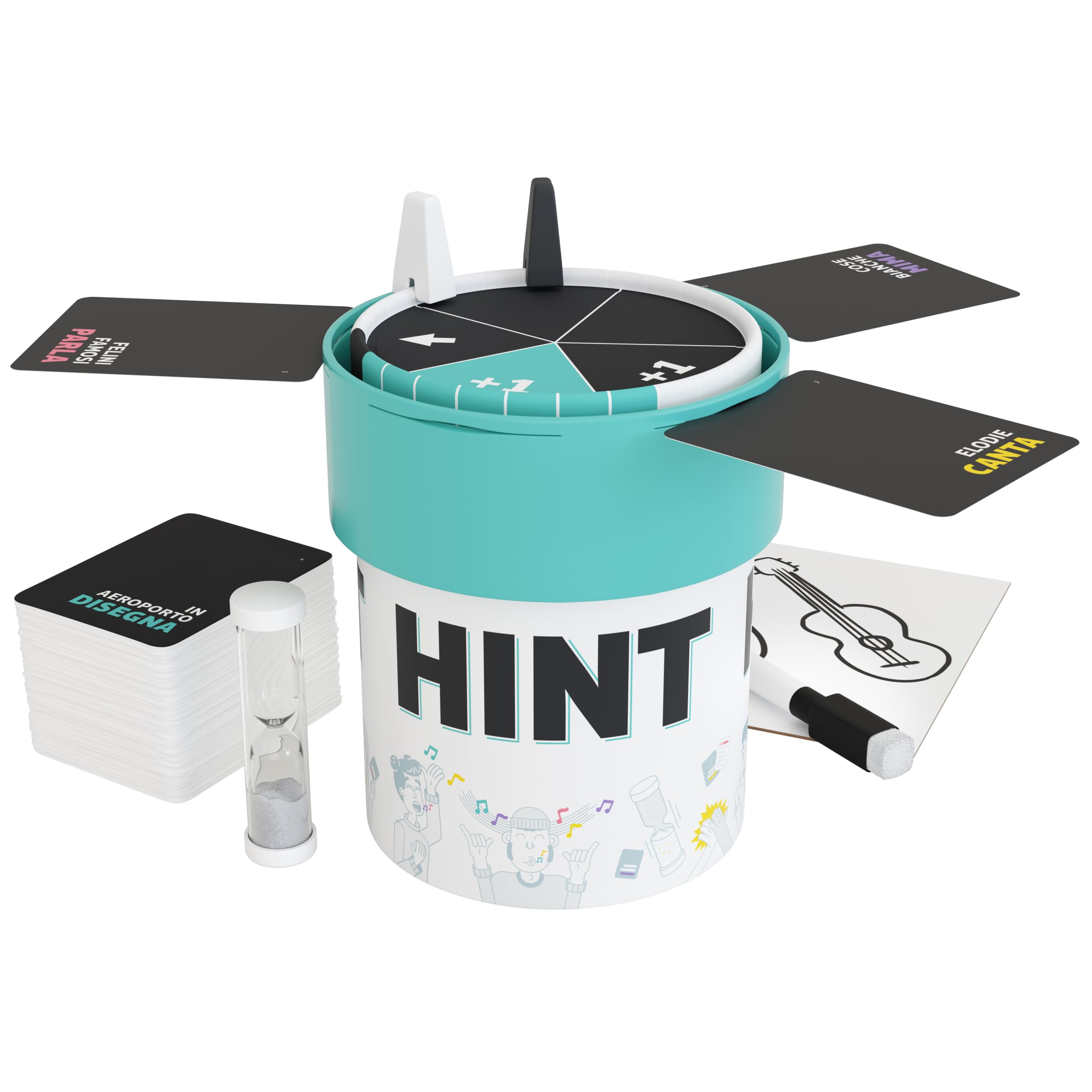 Asmodee Hint Go party game da viaggio squadre edizione italiana