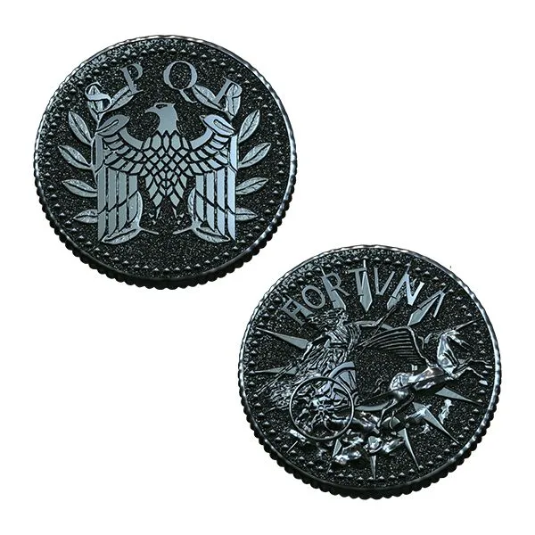Cohors Cthulhu Fortune Tokens 20 Gettoni Metallo Gioco Ruolo