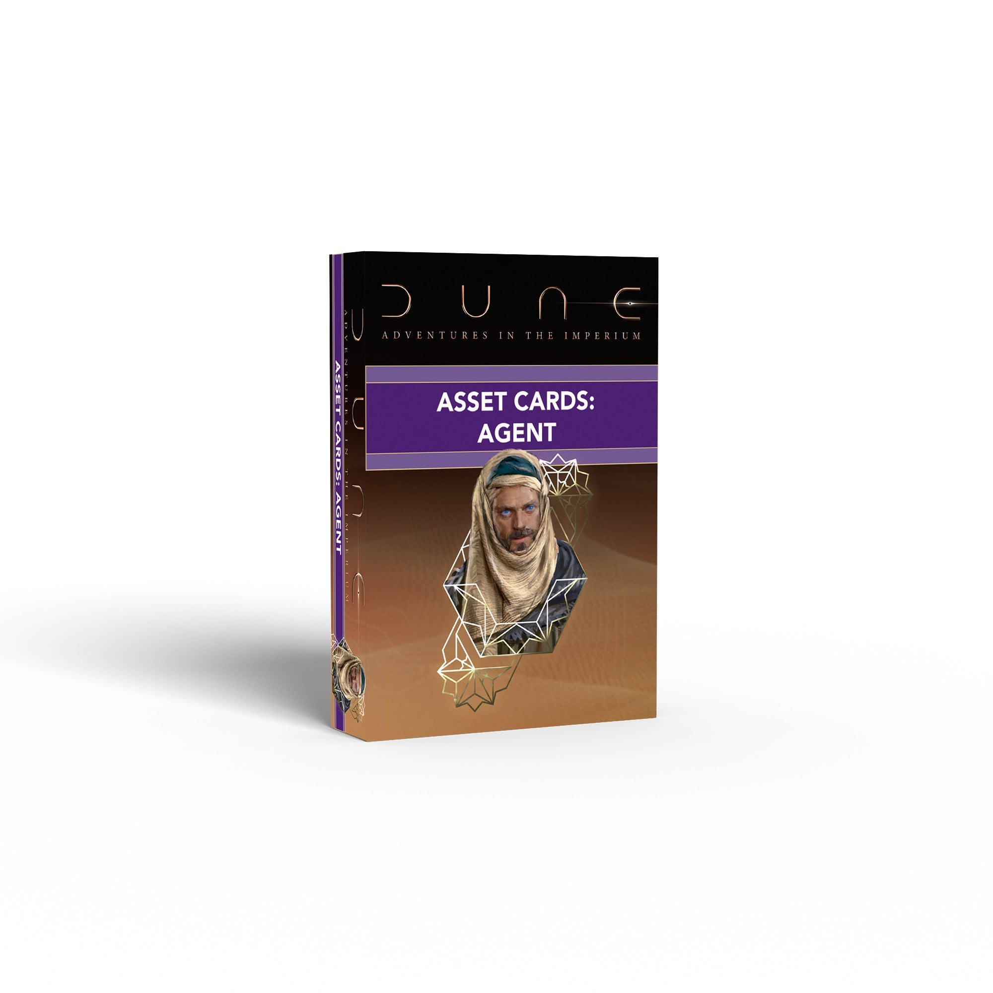 Modiphius Dune Agent Asset Deck mazzo 56 carte agente