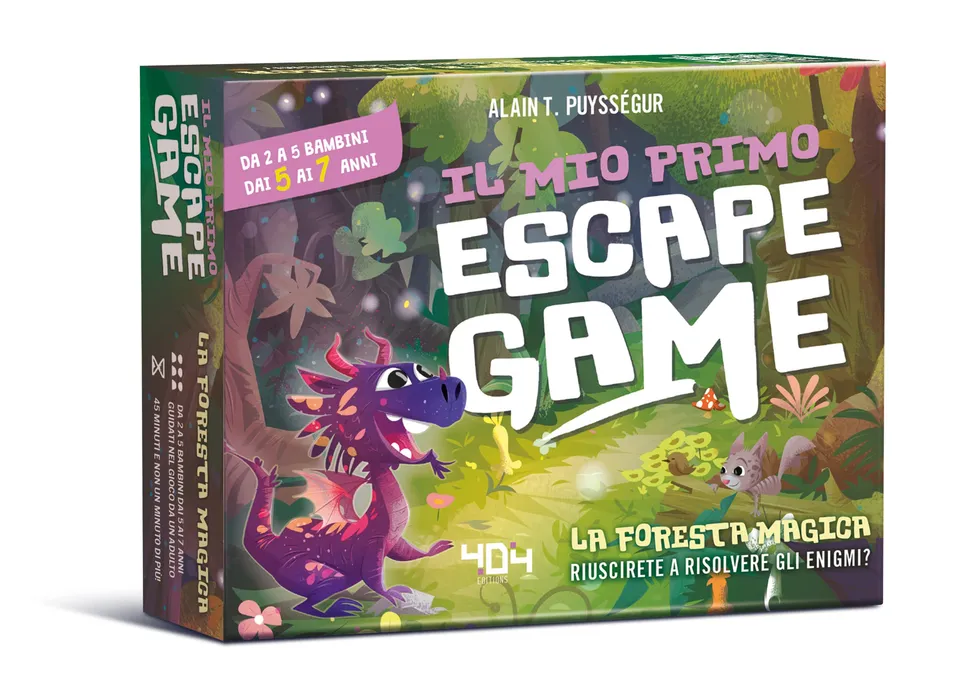 Asmodee Escape Box Foresta Magica gioco bambini 2-5