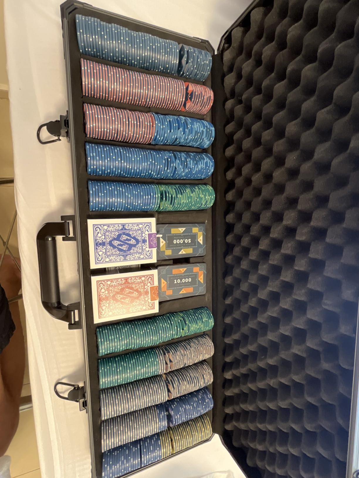 Cards&Co Paulie 500 set poker 500 chip ceramica