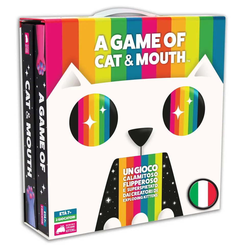 Asmodee Cat & Mouth gioco da tavolo 2 giocatori italiano