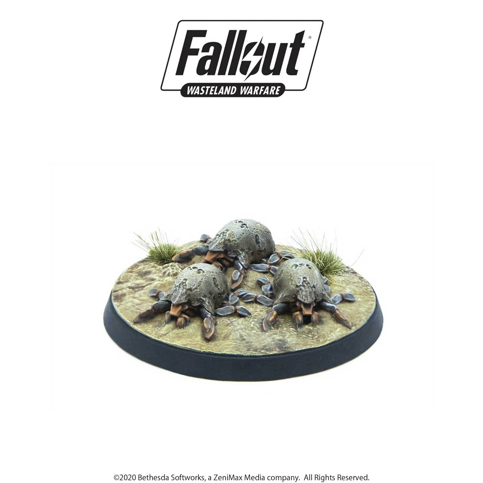 Modiphius Fallout Wasteland Warfare Creatures miniatura Mirelurk Queen