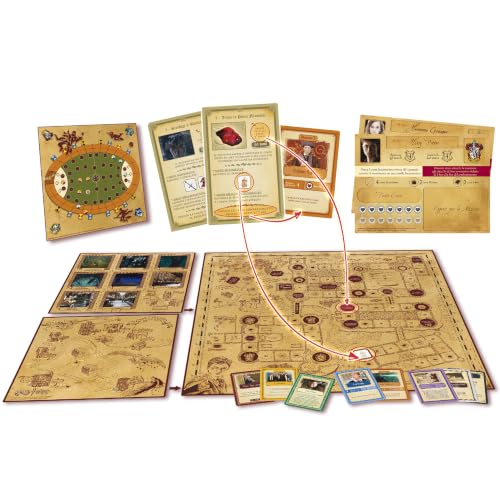 Asmodee Harry Potter Un Anno a Hogwarts gioco tavolo competitivo