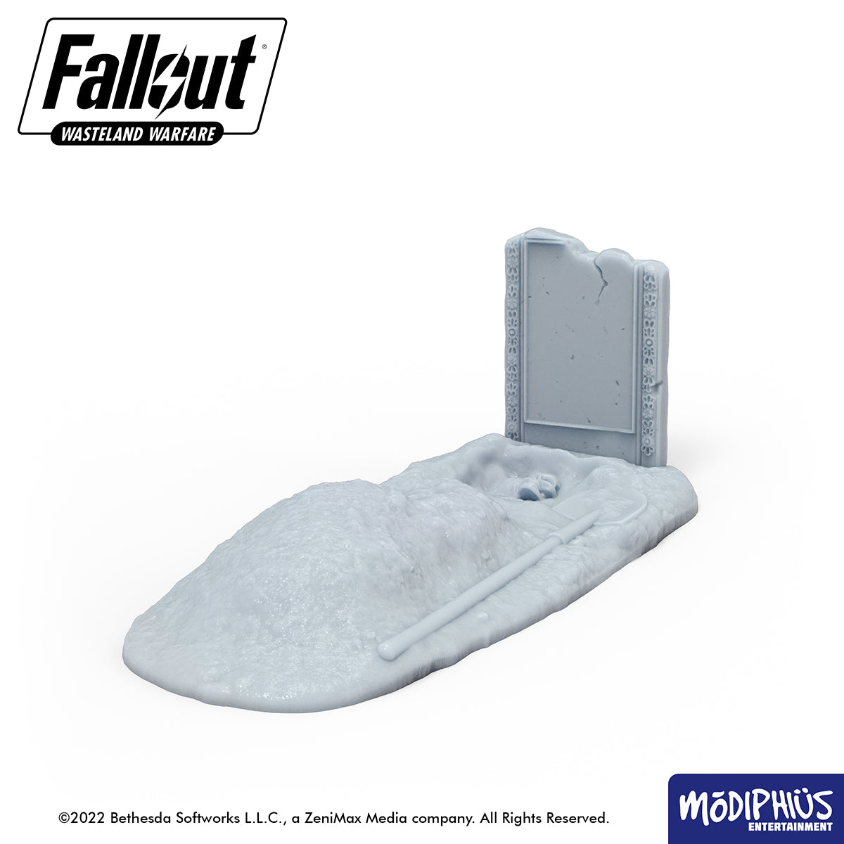 Modiphius Fallout Wasteland Warfare STL Sampler file stampa 3D