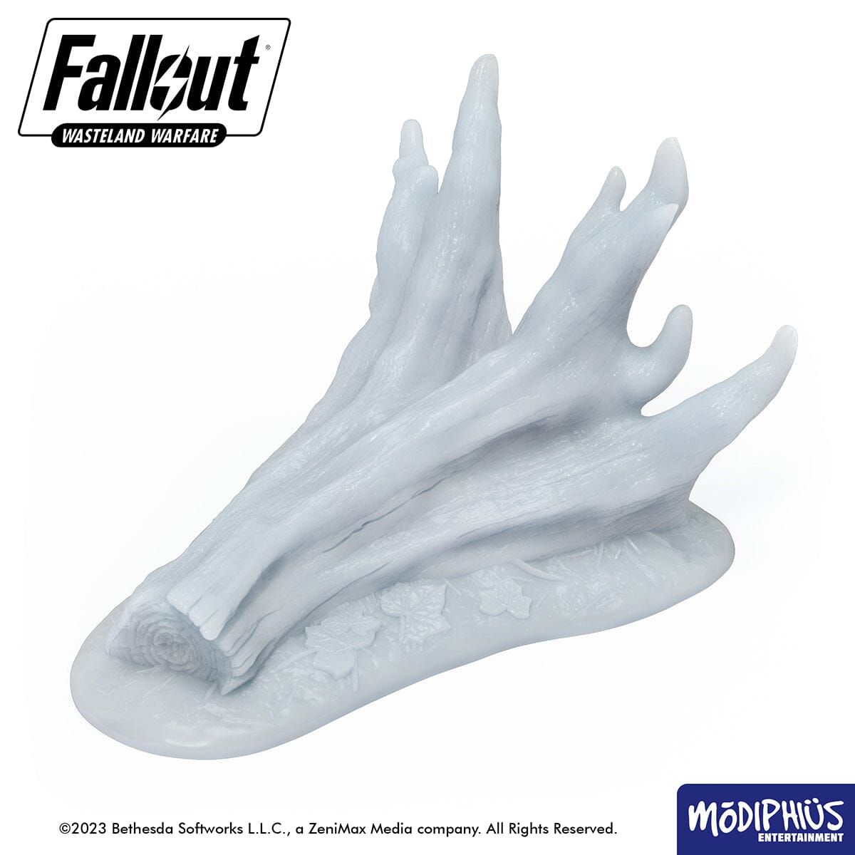 Modiphius Fallout Wasteland Warfare Basing Greebles Tronchi STL