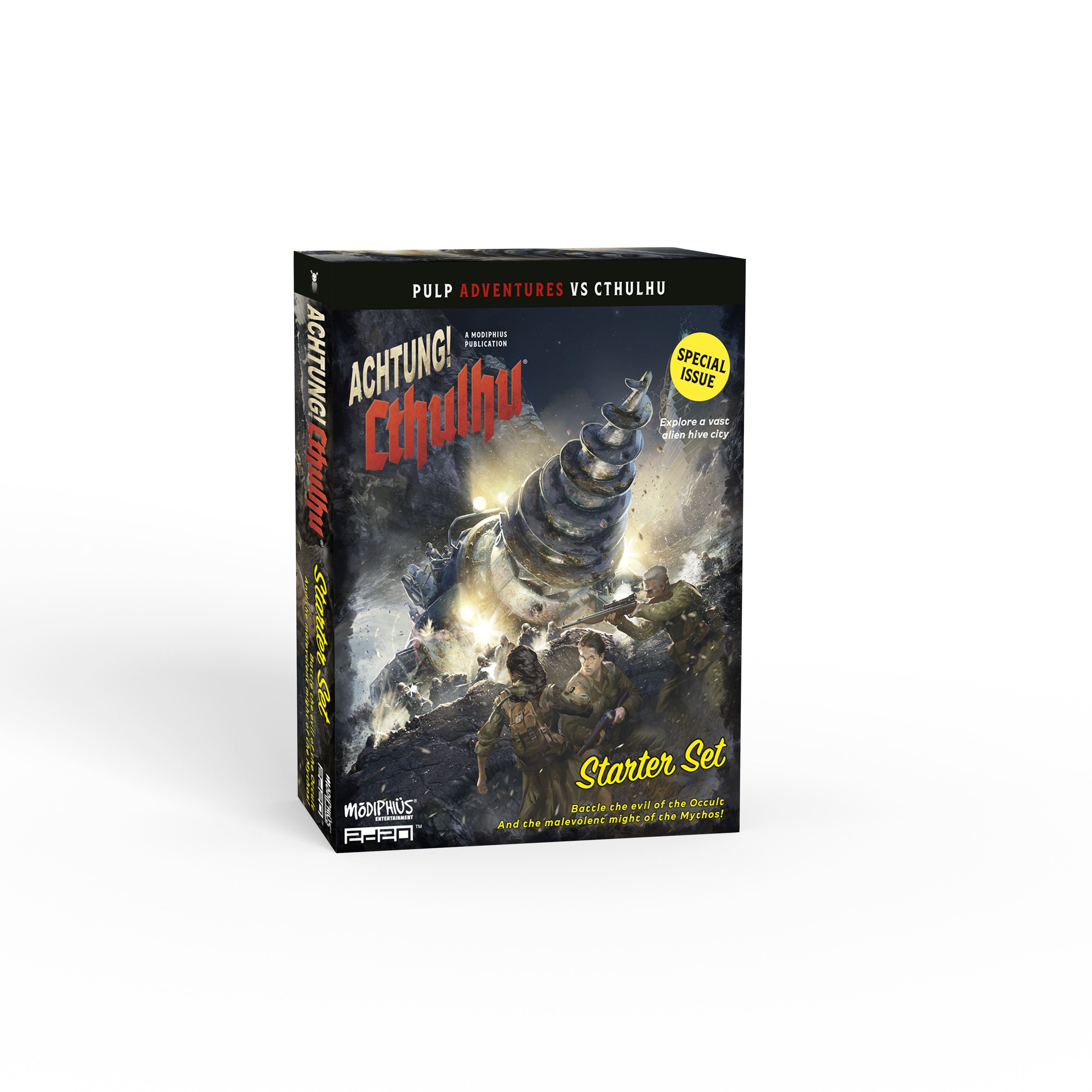 Modiphius Achtung! Cthulhu 2d20 Starter Set gioco di ruolo