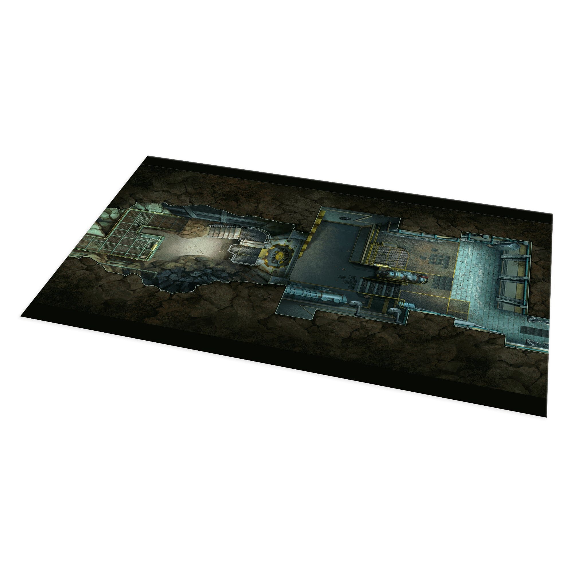 Modiphius Fallout GDR Map Pack 1 Vault Mappe Battlemap 8 Poster