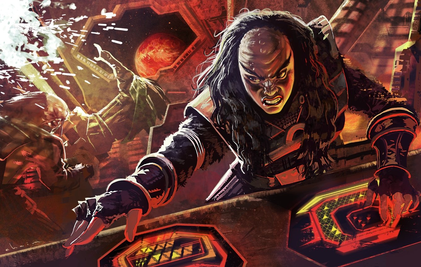 Modiphius Star Trek Adventures Klingon Core Rulebook manuale PDF 400 pagine