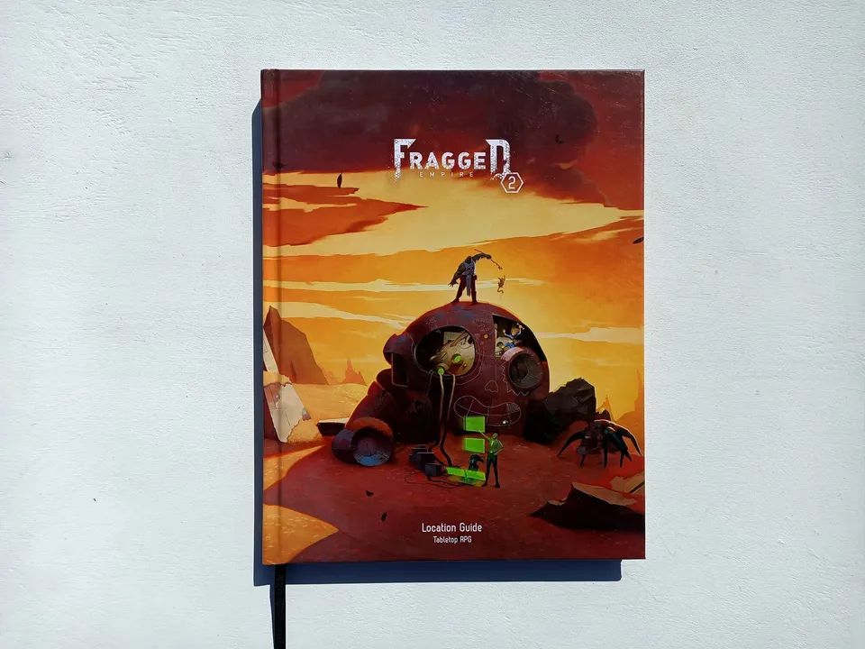 Modiphius Fragged Empire 2nd Ed. Location Guide Manuale 204 pp