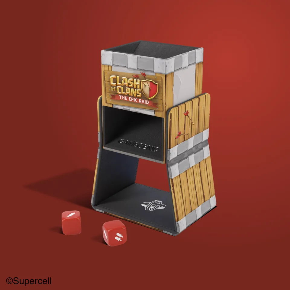 Gamegenic Clash of Clans Premium Ultra Compact Torre Dadi Compatta