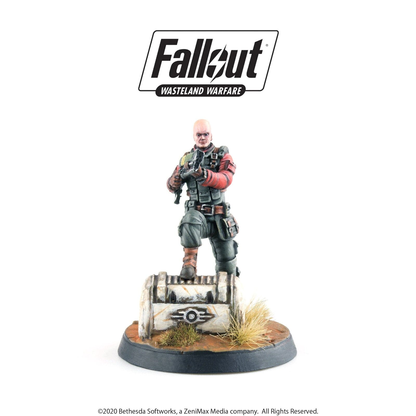 Modiphius Fallout Brotherhood Cade Danse miniature set 3 resina 32mm