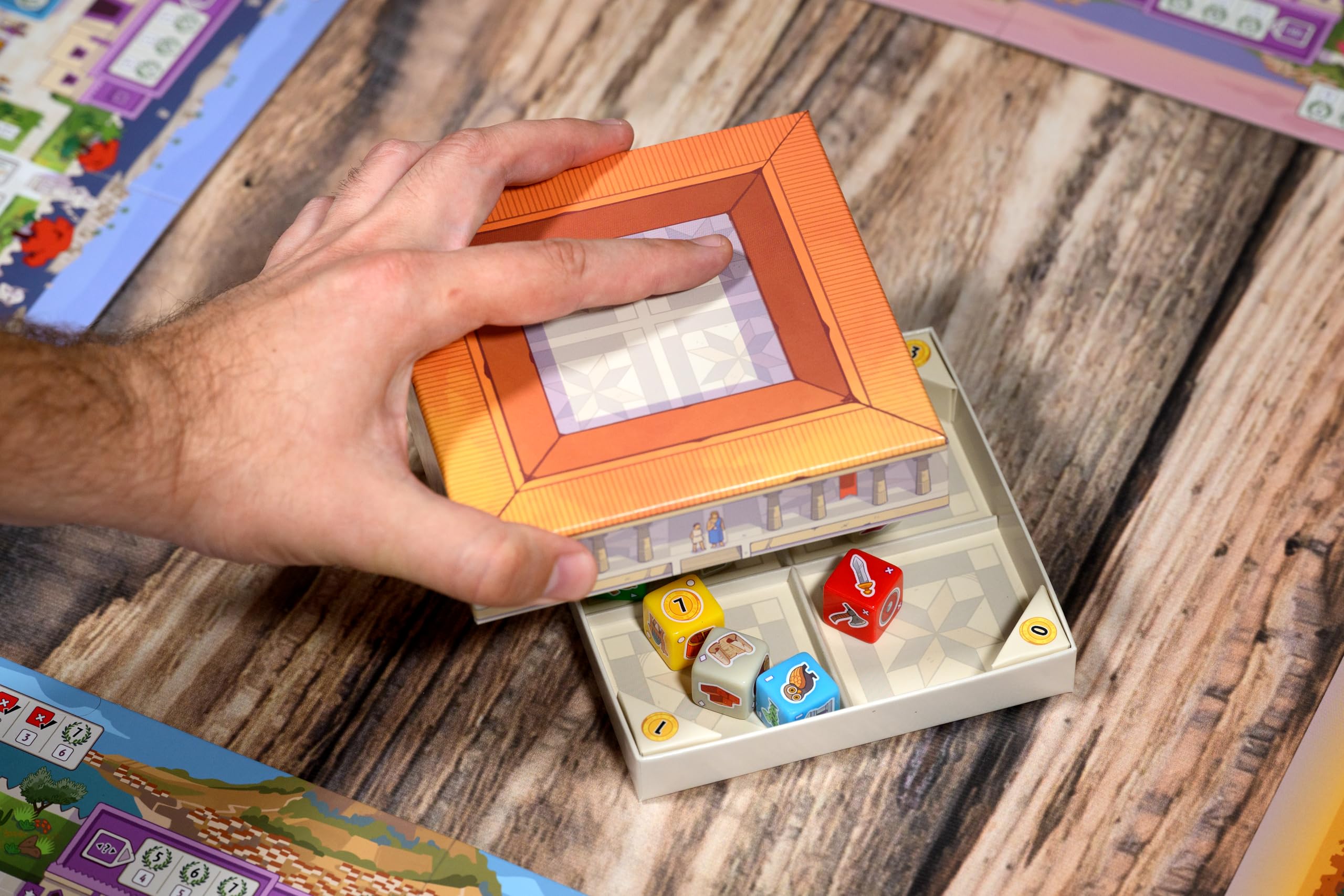 Asmodee 7 Wonders Dice gioco da tavolo roll & write italiano