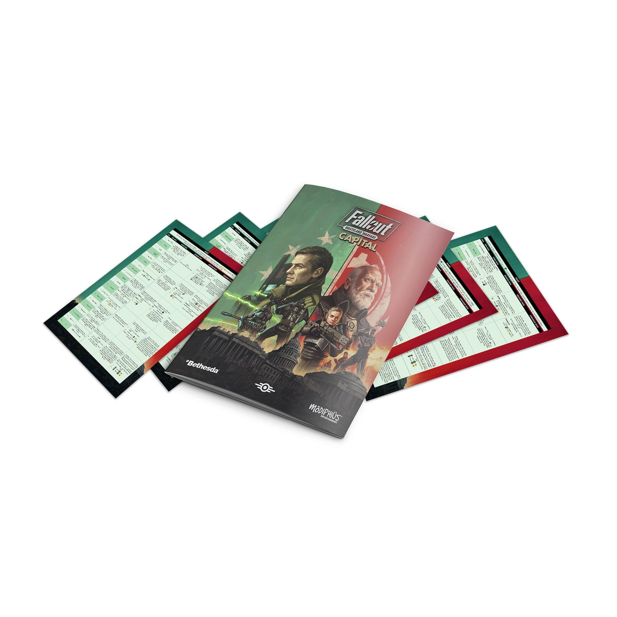 Fallout Wasteland Warfare Capital Rules Expansion libro espansione
