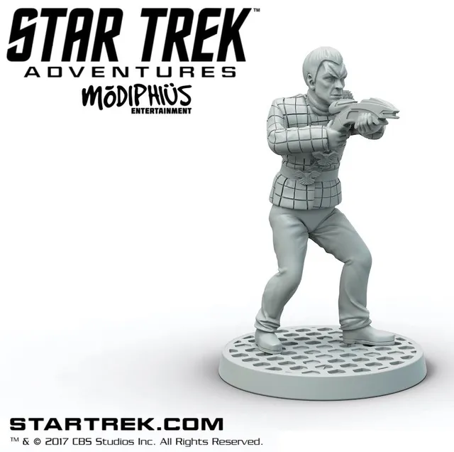 Modiphius Star Trek Adventures TNG Romulan Centurion Miniatura STL 32mm