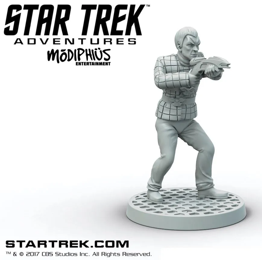 Modiphius Star Trek Adventures TNG Romulan Centurion Miniatura STL 32mm