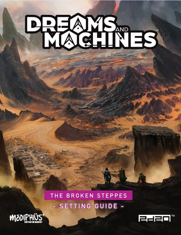 Modiphius Dreams and Machines Broken Steppes Guida PDF Ambientazione