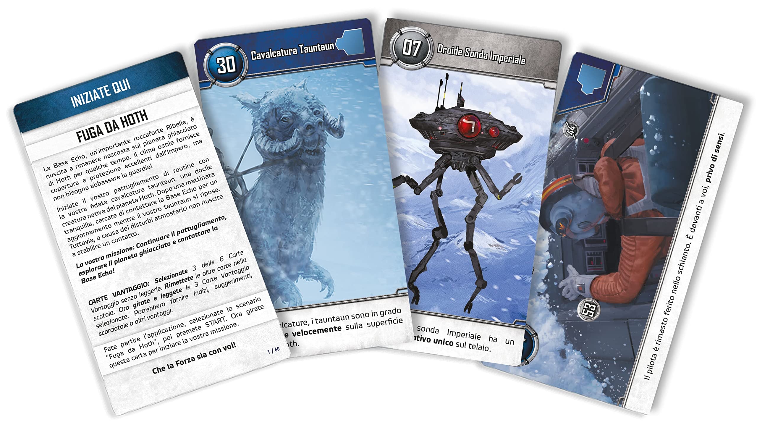 Asmodee Unlock! Star Wars escape room gioco carte italiano 1-6 giocatori