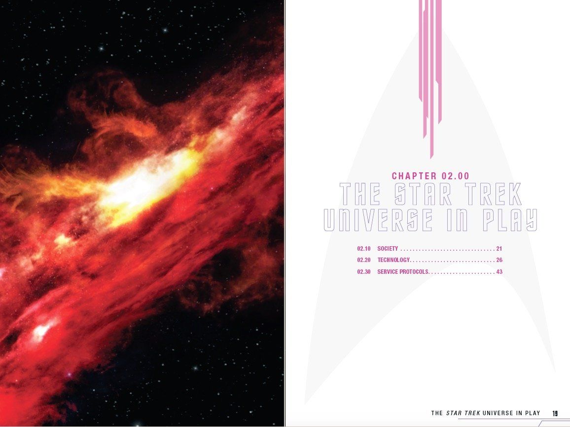 Modiphius Star Trek Adventures Player's Guide manuale 264 p.