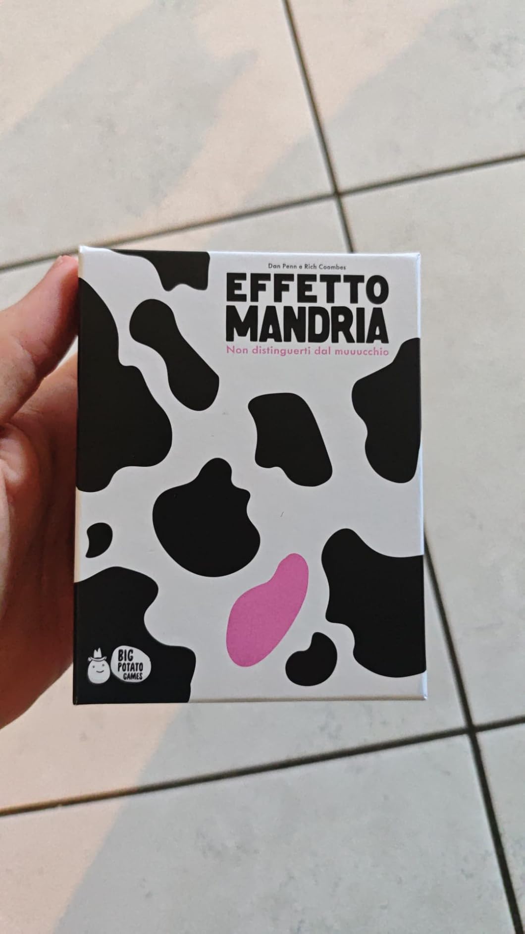 Asmodee Effetto Mandria party game carte pezzato italiano 4-20 giocatori