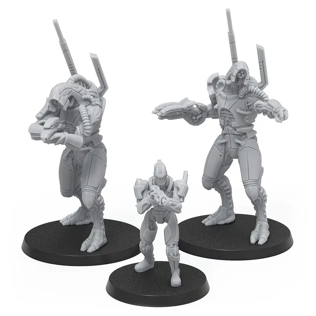Modiphius Mass Effect Priority Threats Delta miniature resina