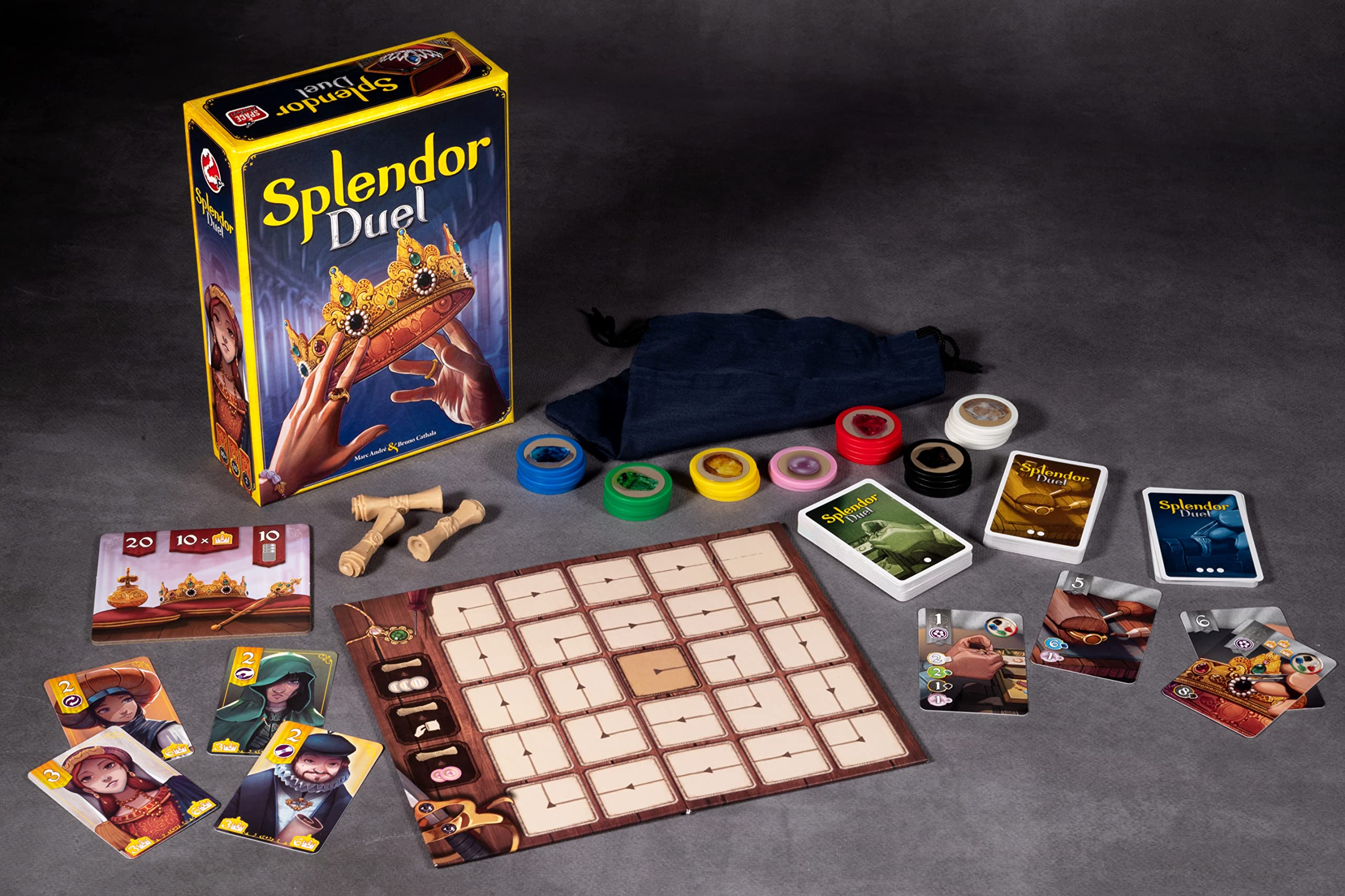 Asmodee Splendor Duel gioco da tavolo Gioco base per 2 giocatori
