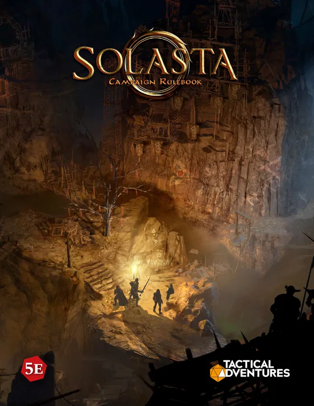 Modiphius Solasta Campaign Rulebook Revised Edition PDF 5E