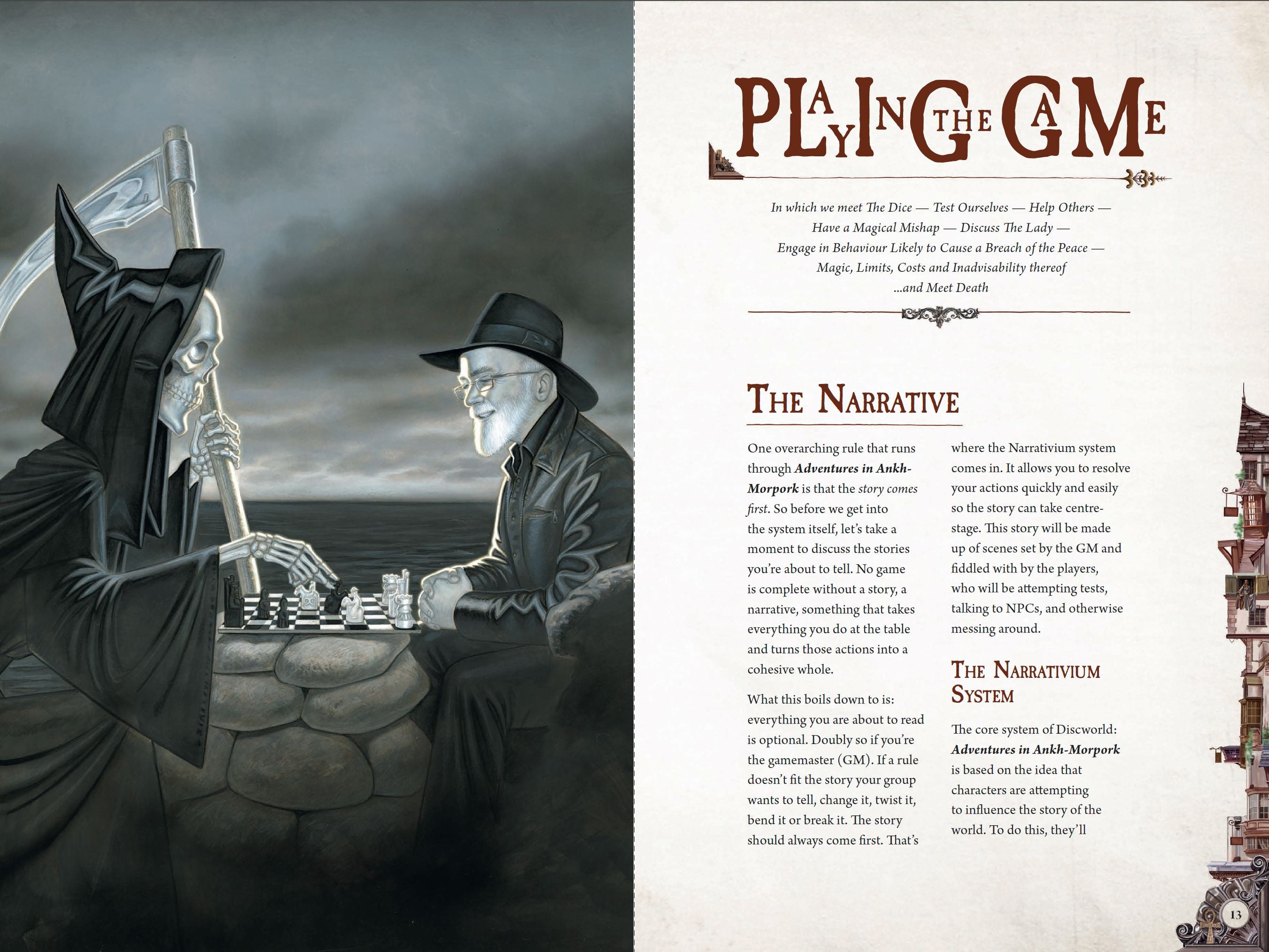 Modiphius Discworld Adventures in Ankh-Morpork Manuale PDF Digest