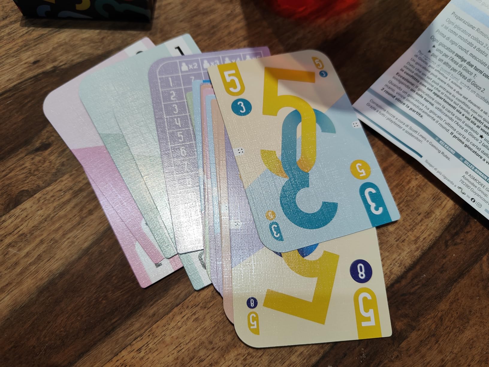 Asmodee Dnup Downup carte da gioco edizione italiana 15 min