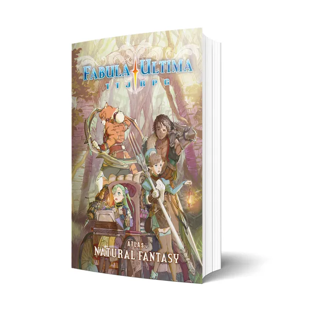 Modiphius Fabula Ultima Atlas Natural Fantasy manuale