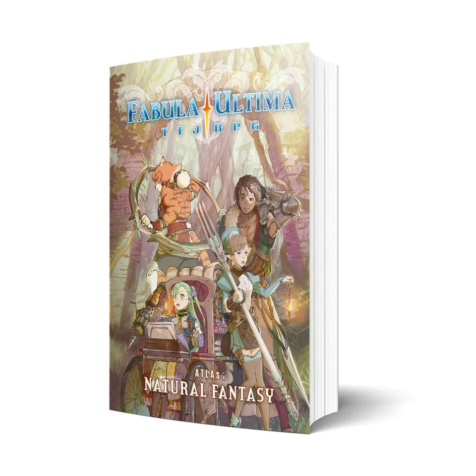 Modiphius Fabula Ultima Atlas Natural Fantasy manuale