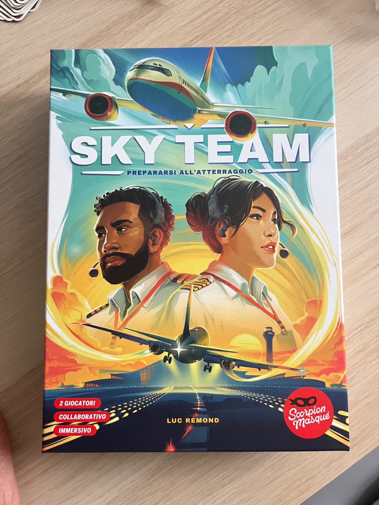 Asmodee Sky Team Gioco da Tavolo Collaborativo 2 Giocatori